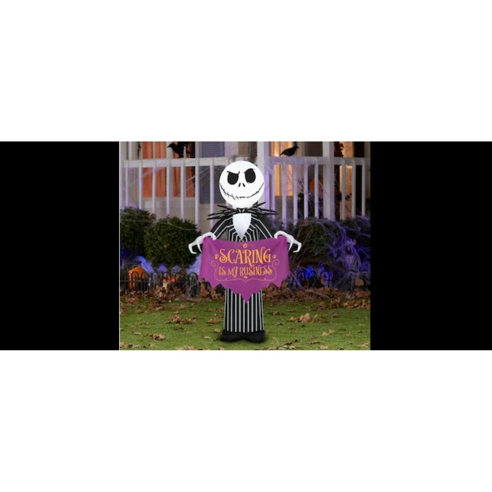 Disney Jack Skellington Airblown Inflatable Nightmare Before Christmas NEW